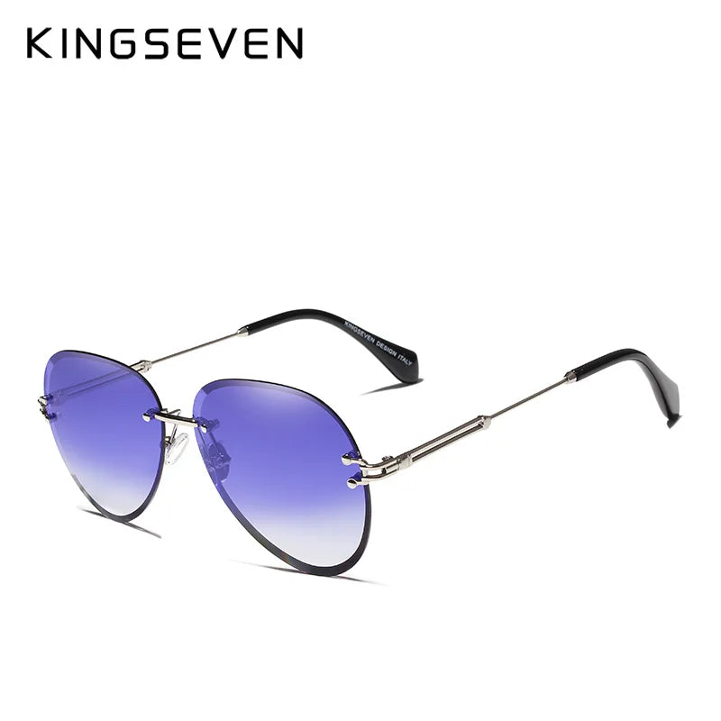Óculos de sol vintage KINGSEVEN Feminino