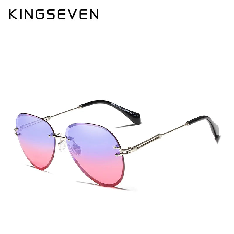 Óculos de sol vintage KINGSEVEN Feminino