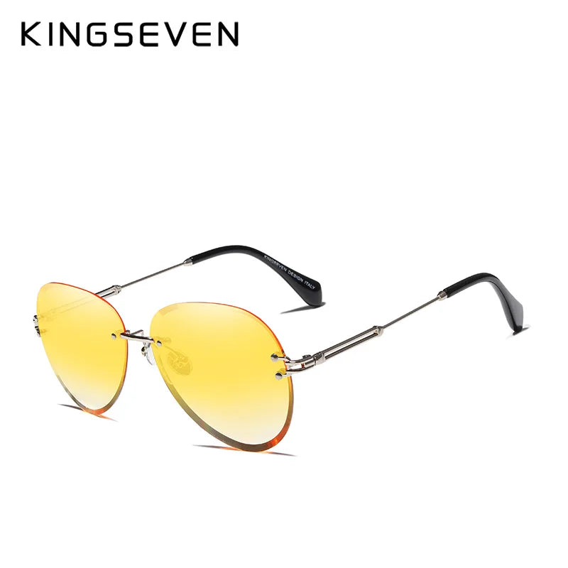 Óculos de sol vintage KINGSEVEN Feminino