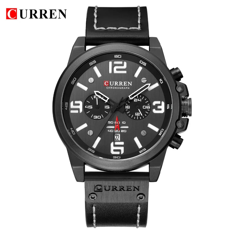 Relógio Masculino Luxo CURREN  8314