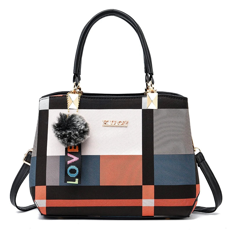 BOLSA PADRAO XADREZ
