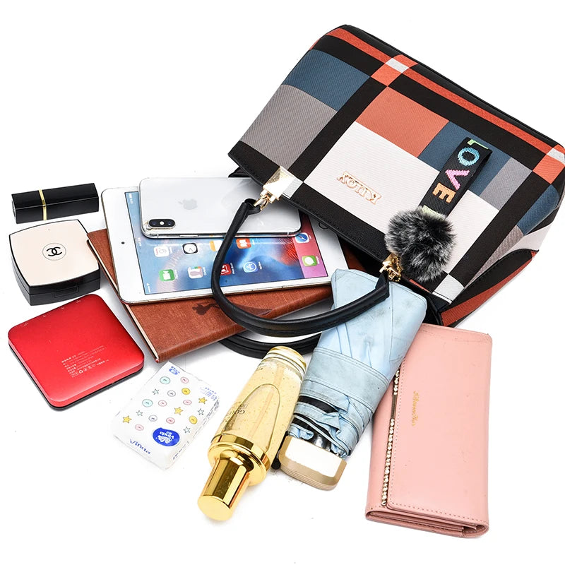 BOLSA PADRAO XADREZ