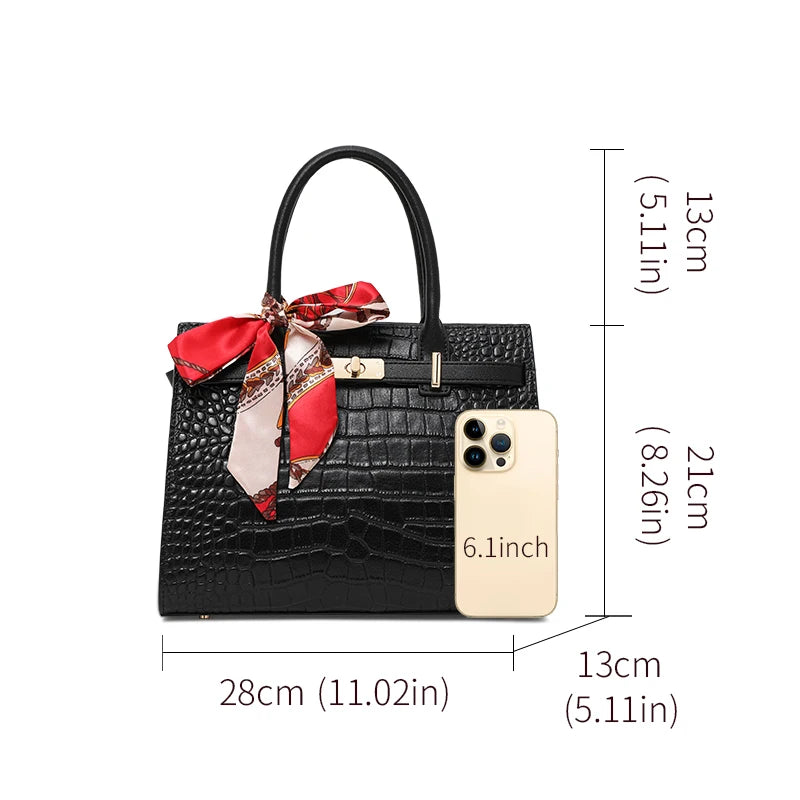 BOLSA DE COURO AIDRANI Q1544