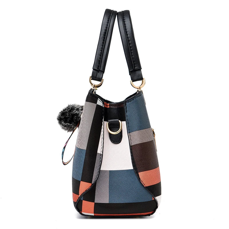 BOLSA PADRAO XADREZ