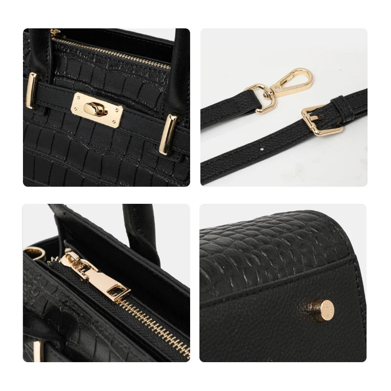 BOLSA DE COURO AIDRANI Q1544