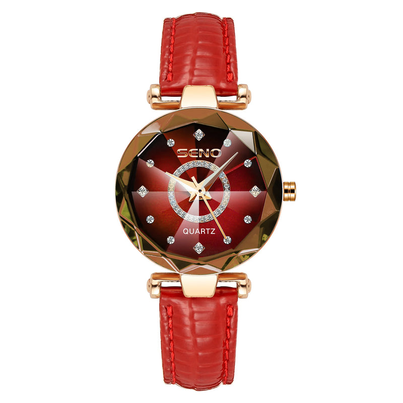 Relogio de Pulso Feminino SENO luxo 042