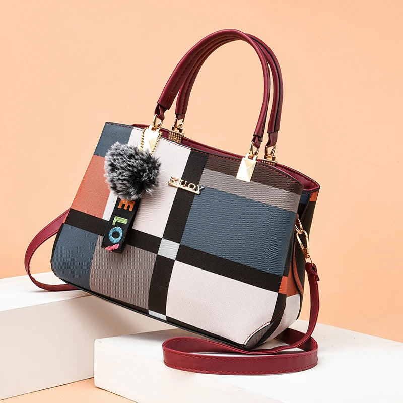 BOLSA PADRAO XADREZ