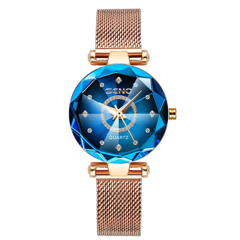 Relogio de Pulso Feminino SENO luxo 042